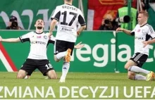 "Legia zostaje! Zmiana decyzji UEFA" - uważaj na kolejne oszustwo