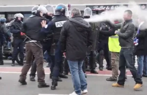 W Calais brutalnie stłumiono antyimigrancką demonstrację [VIDEO / 16+] ::...