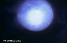 Wybuch bomby jądrowej w kosmosie, 9 lipca 1962 roku.