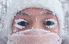 Jest tak zimno na Syberii, że termometr właśnie pękł w temperaturze - 62