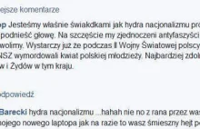 HejtStop hejtuje: "AK i NSZ wymordowało kwiat młodzieży Polskiej i Żydowskiej"