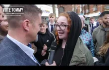 Tommy Robinson kilkakrotnie zaatakowany podczas swojej kampanii