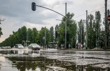 Gwałtowne burze nad Polską. Kilkaset interwencji strażaków.