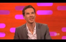 Benedict Cumberbatch nie potrafi powiedzieć słowa...[ENG]
