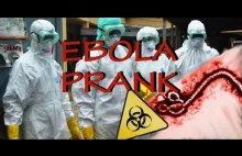 EBOLA PRANK - wkrętka z ebolą we Wrocławiu!