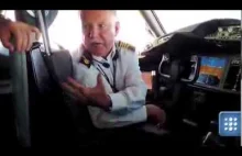 Nagranie z kabiny pilotów Dreamlinera lecącego do Pekinu