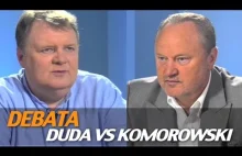Debata: Komorowski - Duda