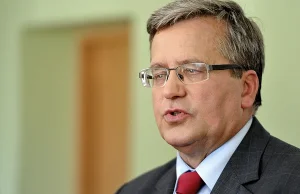 Komorowski o przegranej w wyborach: to była zorganizowana akcja czarnego PR