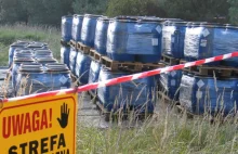 Kujawsko-pomorskie: Policja odkryła składowisko odpadów chemicznych