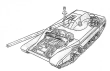 Koncepcja polski czołg XXI wieku z wieżą bezzałogową