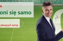 Fabiański i Borek reklamują promocję bankową: Konto z kartą 4%