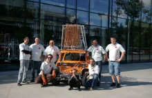 Studenci Politechniki Wrocławskiej skonstruowali pojazd na ciekły azot