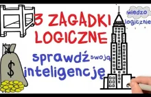 3 Zagadki logiczne sprawdzające inteligencję