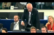 Janusz Korwin Mikke - Wystąpienie w Parlamencie Europejskim 02-07-2014