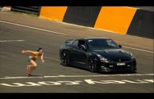 Nissan GTR vs Kobieta - Lektor - Top Gear Festiwal Sydney - BBC Brit Polska