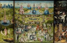 Interaktywne dzieło Hieronima Boscha ,,Dzieło rozkoszy ziemskich''