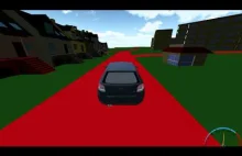 Unity 3d car game with simply menu test ride