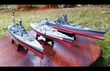 Kolekcja Okręty Wojenne 2WŚ - trzy pierwsze numery: Yamato, Hood i Bismarck