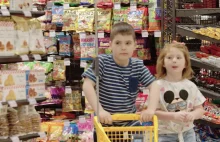 Ciekawa akcja na dzień dziecka, zorganizowana przez jeden z hipermarketów.
