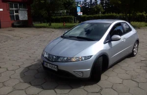 SKRADZIONO Honda Civic VIII 1.8 WEJHEROWO