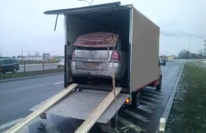 POLICJA ZATRZYMAŁA BUSA PRZEWOŻĄCEGO VANA