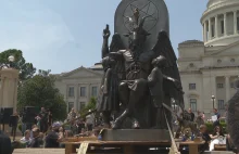 Statua Bafometa odsłonięta w stolicy stanu Arkansas