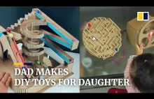 Creative father’s home-made toys go viral in...