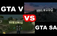 GTA V vs GTA San Andreas. Porównanie znanych lokacji z Los Santos.