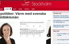 Szwedzka polityk: gwałt dokonany przez imigrantów nie jest taki zły