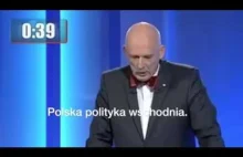 Janusz Korwin-Mikke w świetnej formie na debacie