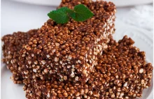 Czekoladowe batoniki quinoa - I Love Bake