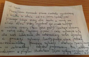 Pewien znany klub z Poznania otrzymał przesyłkę z tajemniczym listem