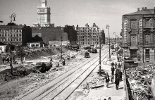 Warszawa podnosi się z ruin 1950г.