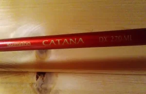 Test Wędki SHIMANO CATANA DX SPINNING 270 ML