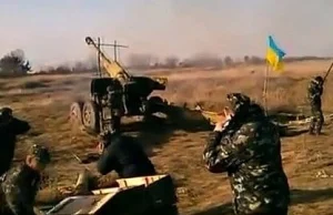 Ukraińska armia wali w Rosjan z „Hiacyntów” (WIDEO)