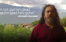 Richard Stallman: "Cieszę się, że Jobsa już nie ma"