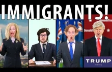 IMMIGRANTS! Feat. Donald Trump & Tony Abbott [RAP NEWS 34