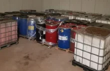 Ponad 40 tys. litrów groźnych chemikaliów pod Grójcem