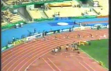 Rekord Polski Marcin Urbaś 200 m Sewilla 1999