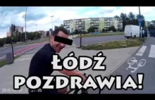 W Łodzi rowerem na czerwonym