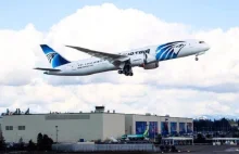 Pierwszy lot Boeinga 787 dla EgyptAir