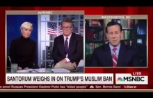 Rick Santorum zaorał dziennikarkę MSNBC.