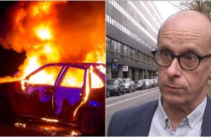 Rekordowa liczba podpaleń samochodów w Szwecji