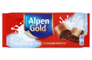 Olej palmowy w czekoladzie Alpen Gold