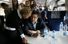 Pociąg Saakaszwilego nie może opuścić Polski
