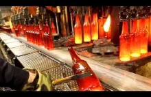 Wizyta w hucie O-I w Jarosławiu - Spojrzenie na produkcję szklanej butelki