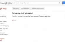 Muzyczny serwis Google z ograniczeniami uderzającymi w słuchaczy