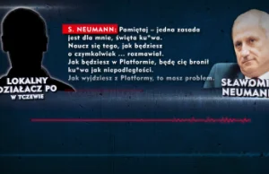 Neumann: „Jeśli będziesz w Platformie, będę cię k***a bronił jak niepodległości”