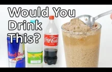 Coke + Milk + Red Bull Reaction Experiment