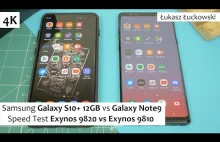 Samsung Galaxy S10+ 12GB vs SAMSUNG Galaxy Note9 Speed Test